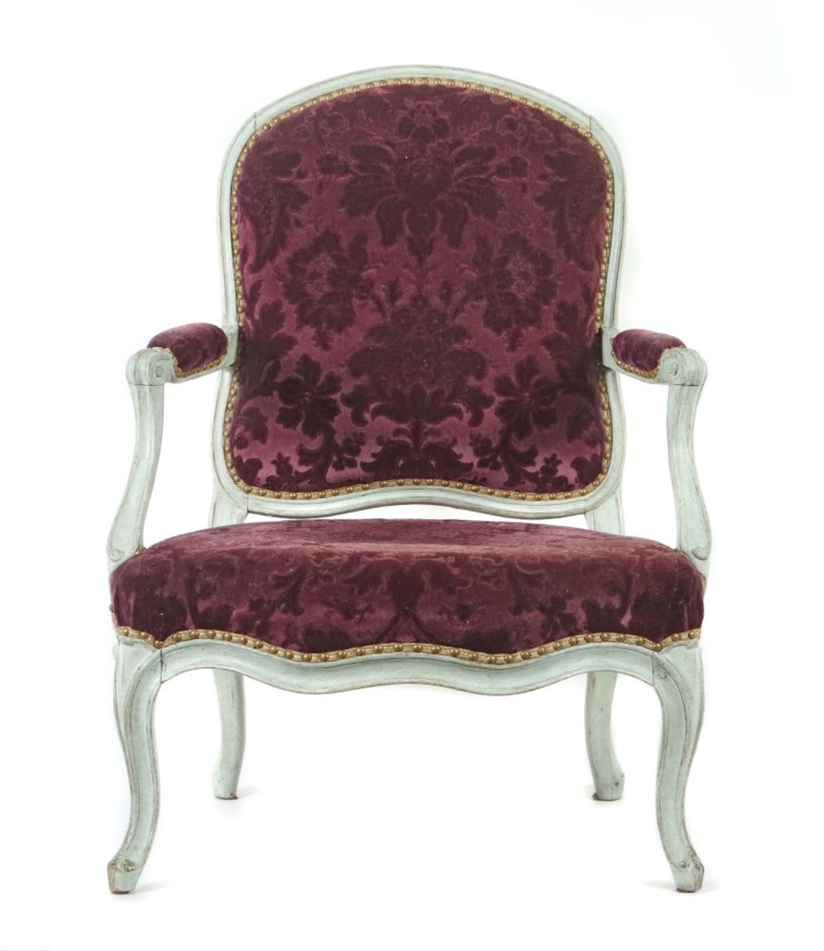 Louis XV-Fauteuil à  la reine - Bild 2 aus 2