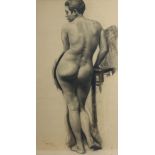 Gabel, Alfred deutscher Maler, "Damenakt"