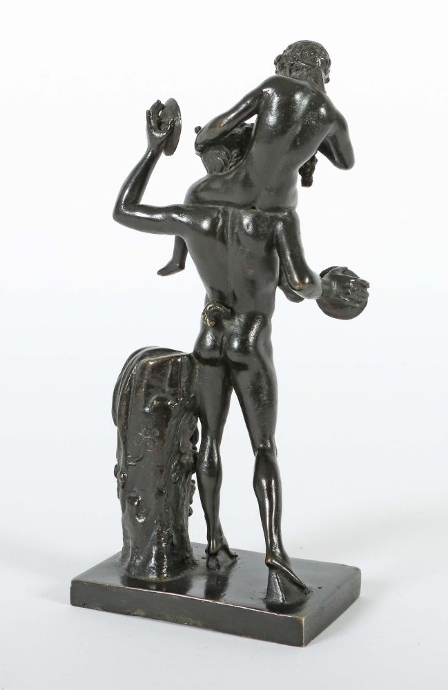 Bildhauer des 19./20. Jh. "Faun mit - Image 3 of 3