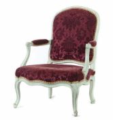 Louis XV-Fauteuil à  la reine