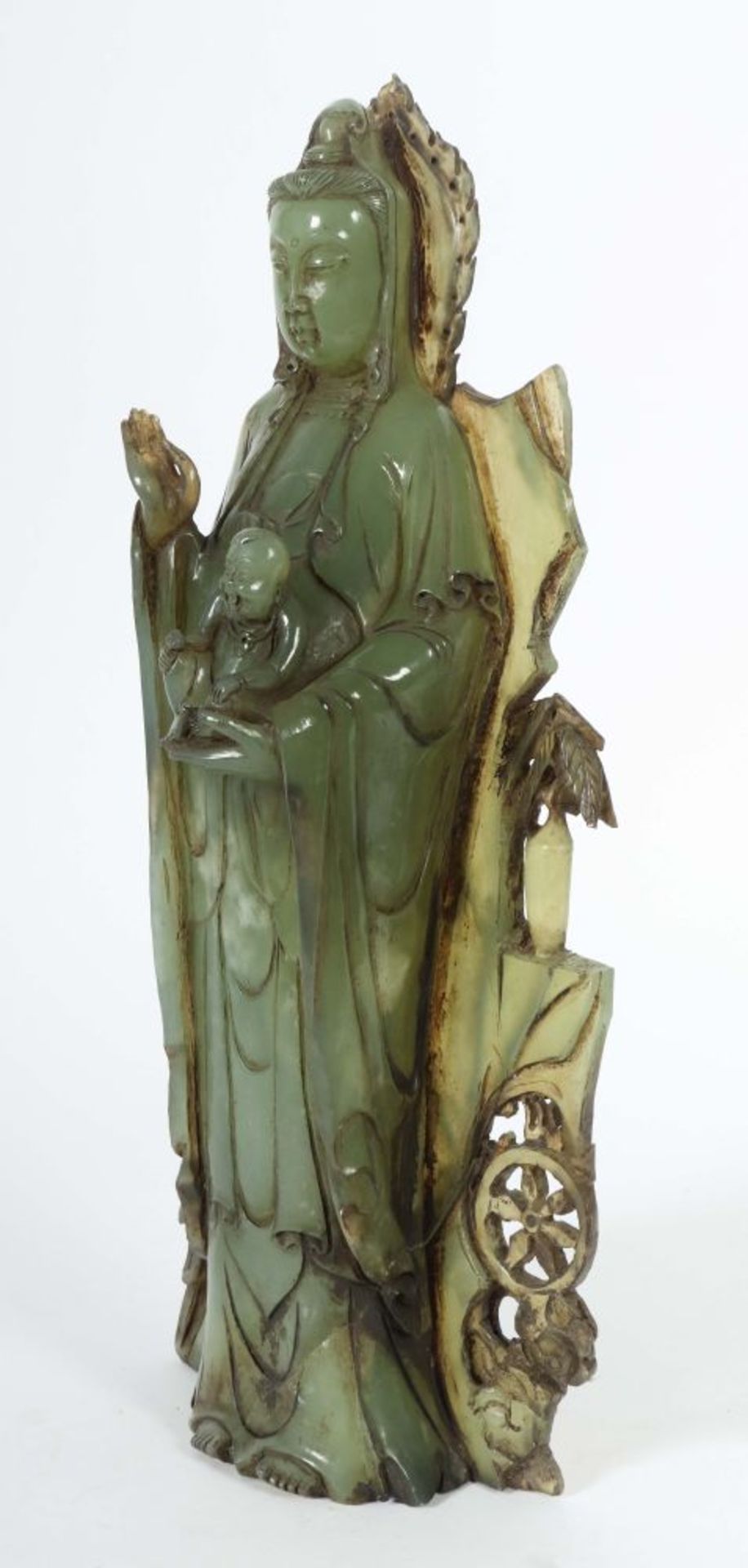 Guanyin Jade, China, große, stehende - Image 2 of 3