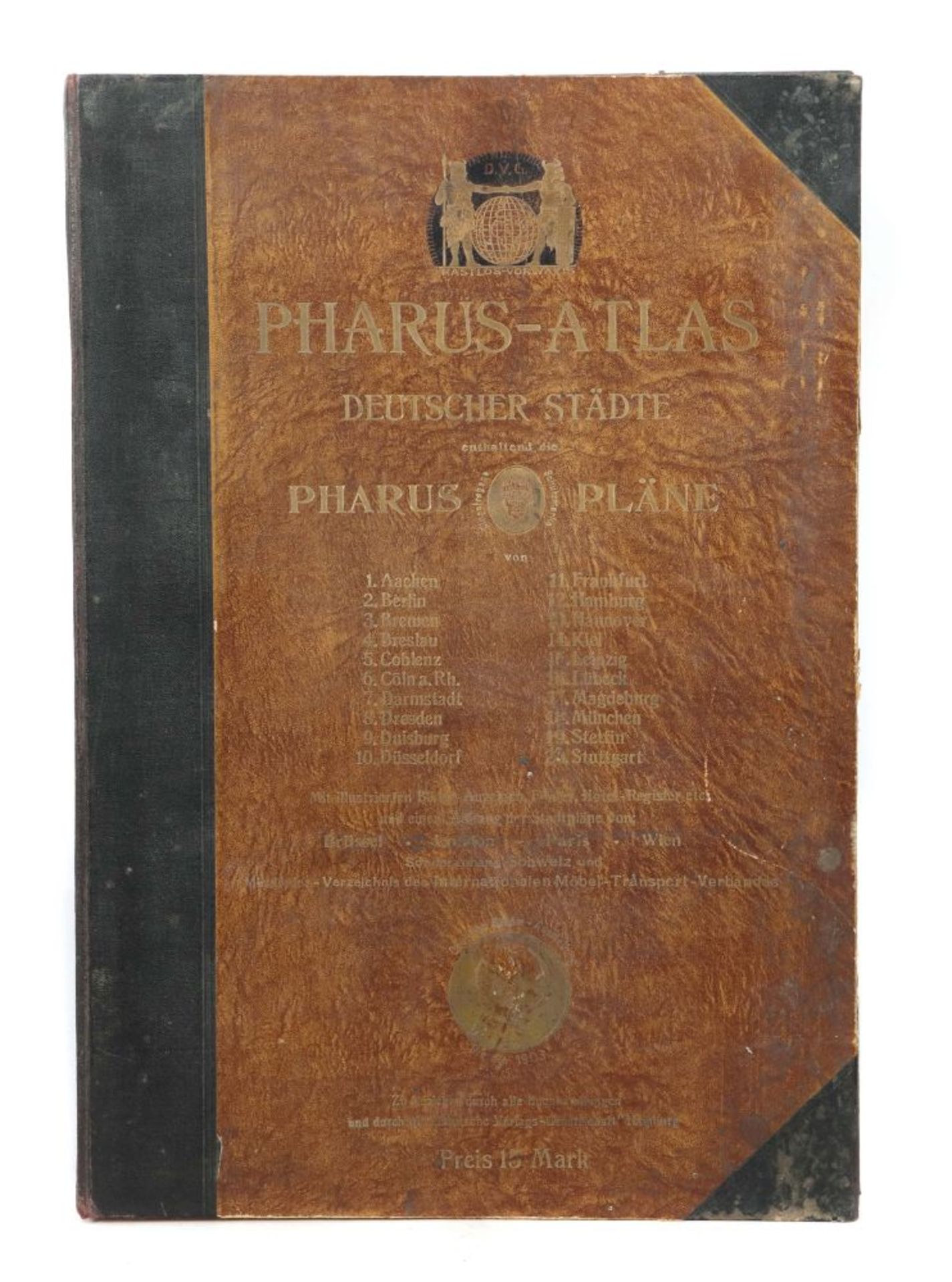 Pharus-Atlas Inhalts-Verzeichnis