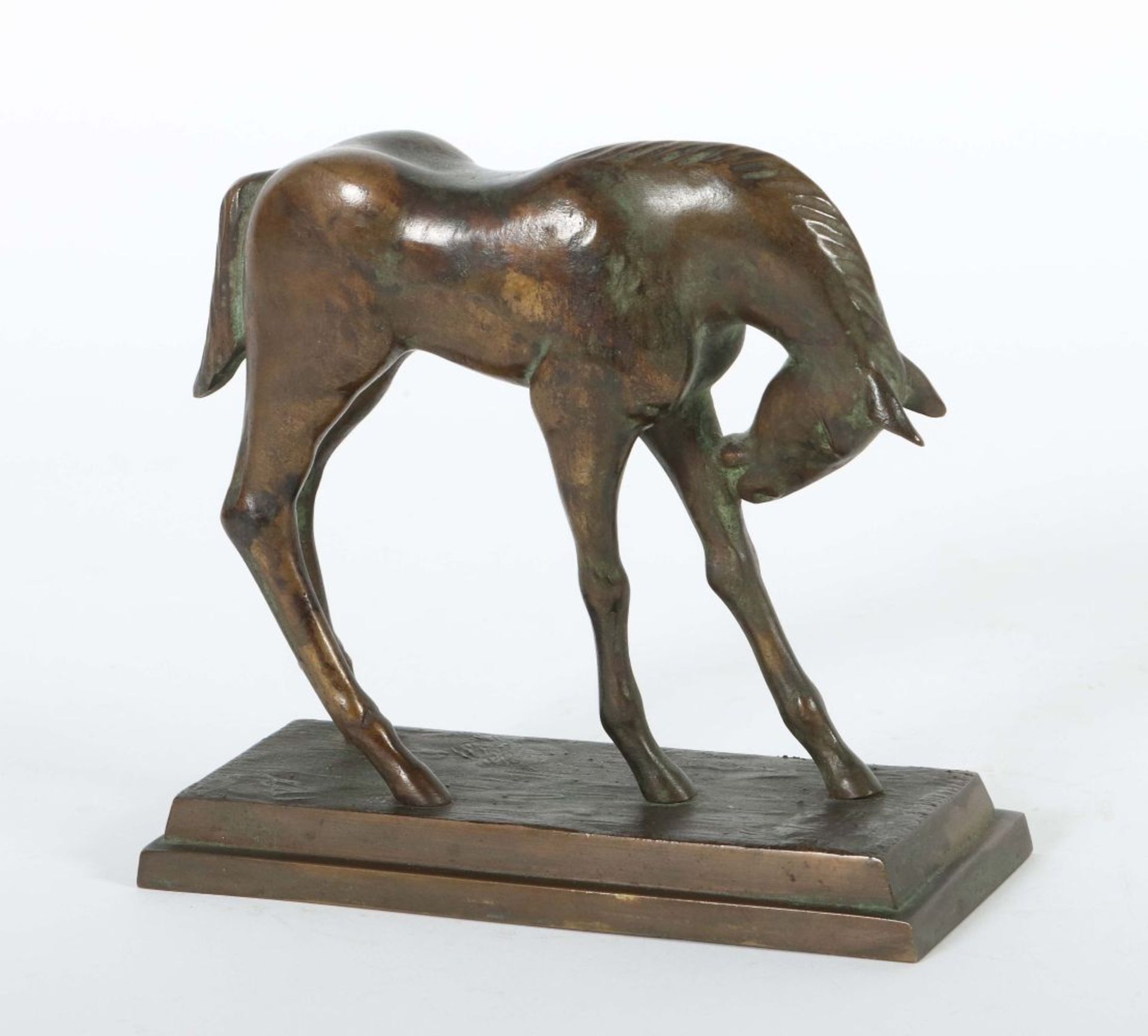 Bildhauer des 20. Jh. "Das Pferd", - Bild 3 aus 3