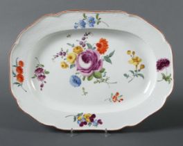 Meissen-Anbietplatte 1740 - ca. 1780,