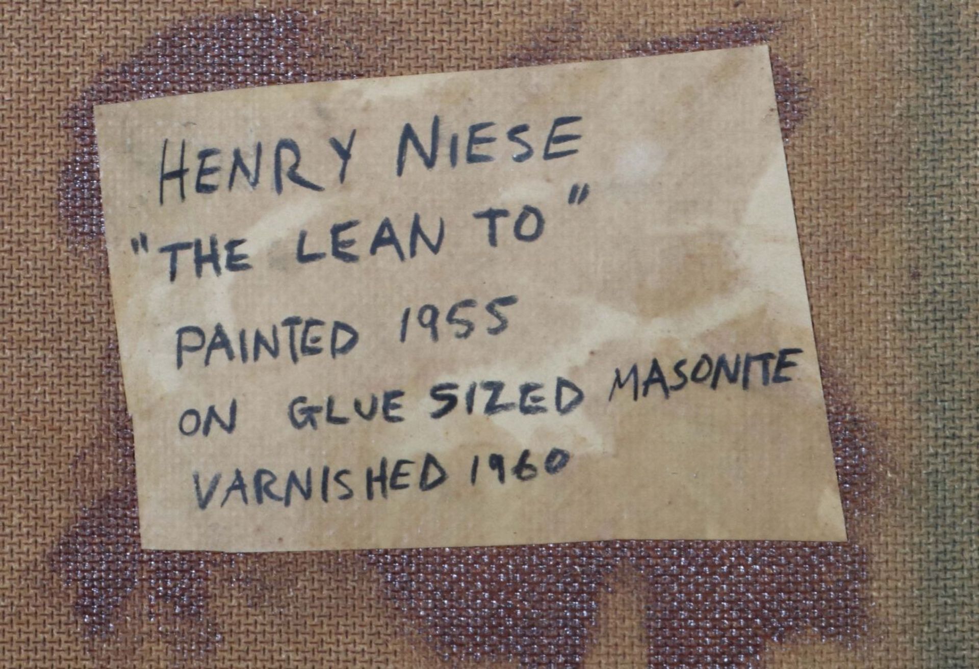 Niese, Henry 1924 - 2016, - Bild 5 aus 5