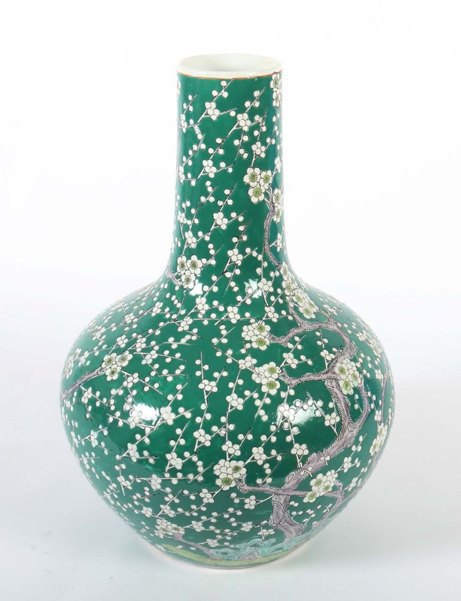 Bodenvase China, 20. Jh., Porzellan, - Bild 2 aus 4