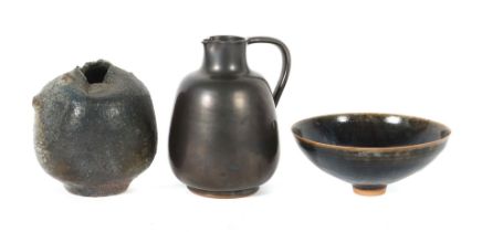 Vase, Henkelvase und Schale 1x Görge