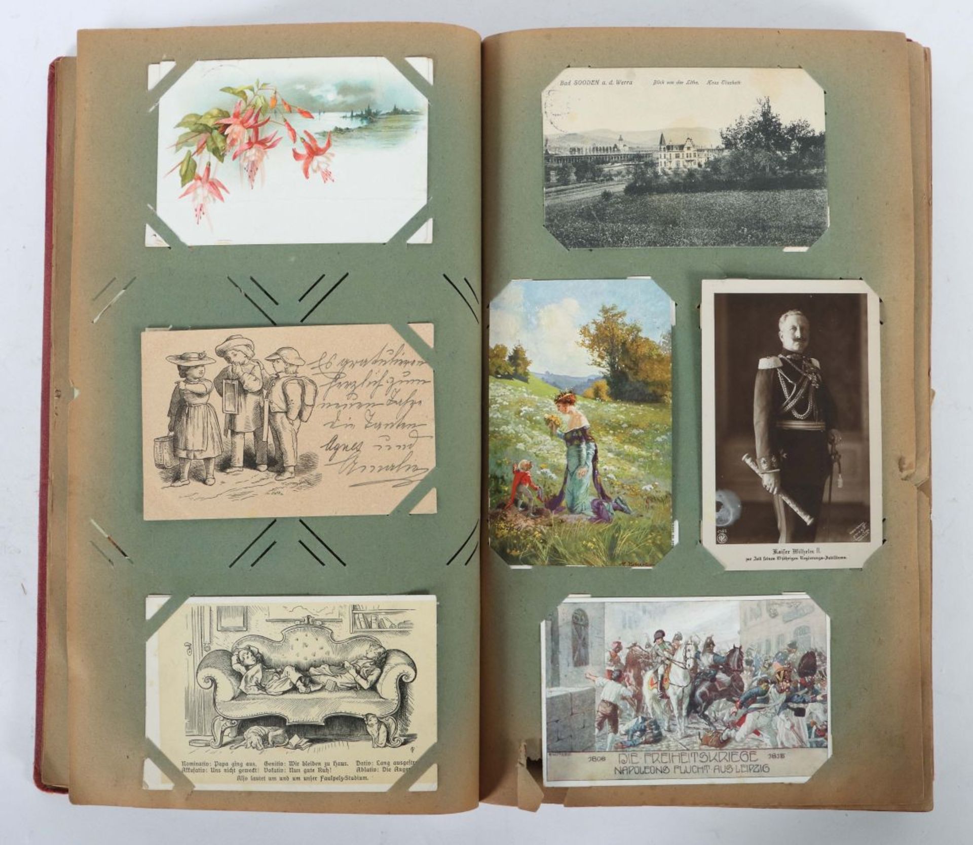 Postkartenalbum des Grafen Wilhelm zu - Image 6 of 9