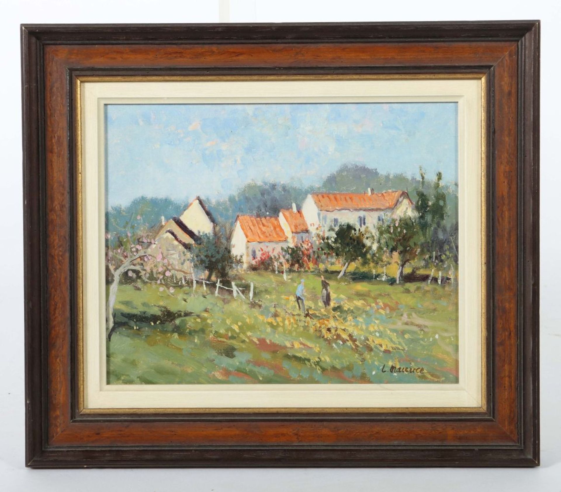 Maurice, L. (?) französischer Maler - Bild 2 aus 4