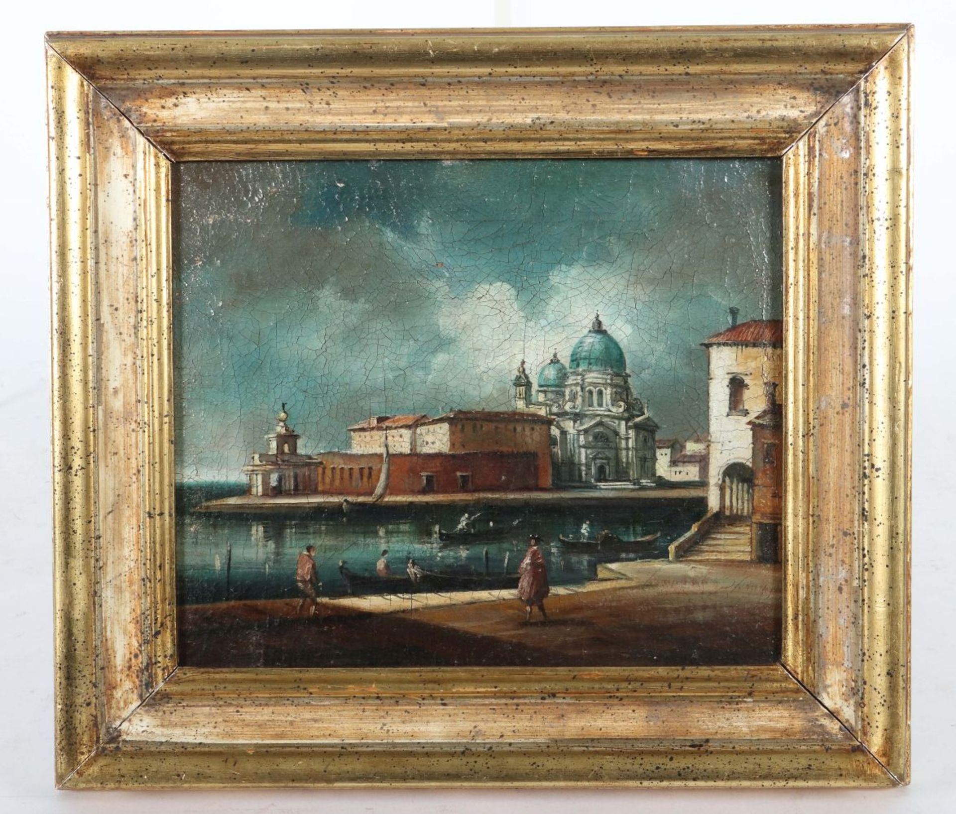 Maler des 19. Jh. "Venedig", Blick auf - Image 2 of 3