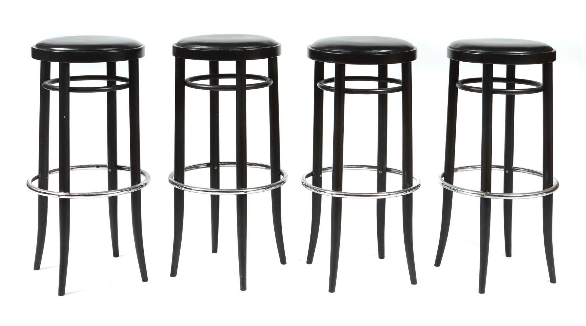 Vier Thonet-Barhocker Frankenberg,