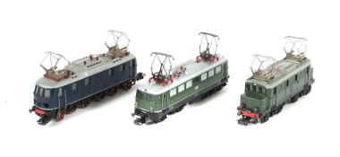 3 x E-Lok Märklin, Spur H0, 1 x E-Lok