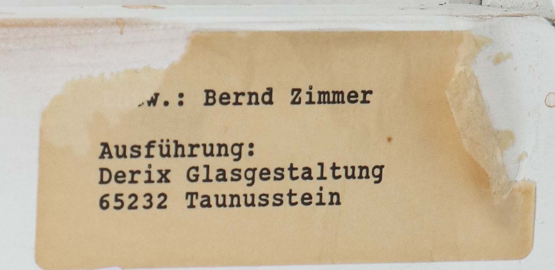 Zimmer, Bernd (attr.) Planegg 1948, - Image 2 of 2