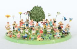 Konvolut Erzgebirgefiguren Wendt &