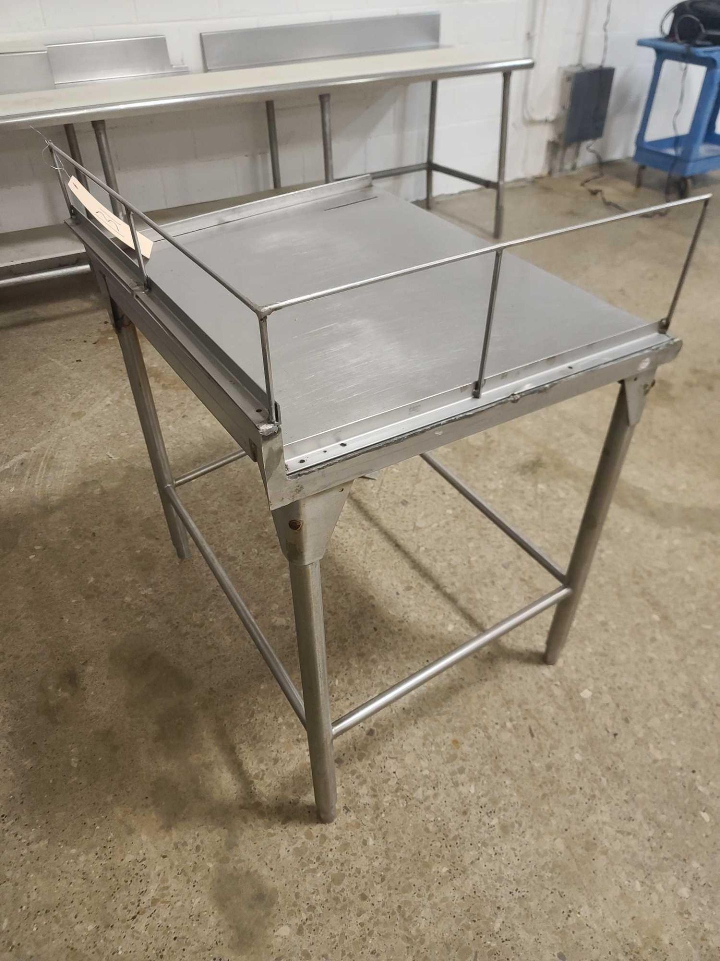 Five Stainless Steel Tables - Image 4 of 11