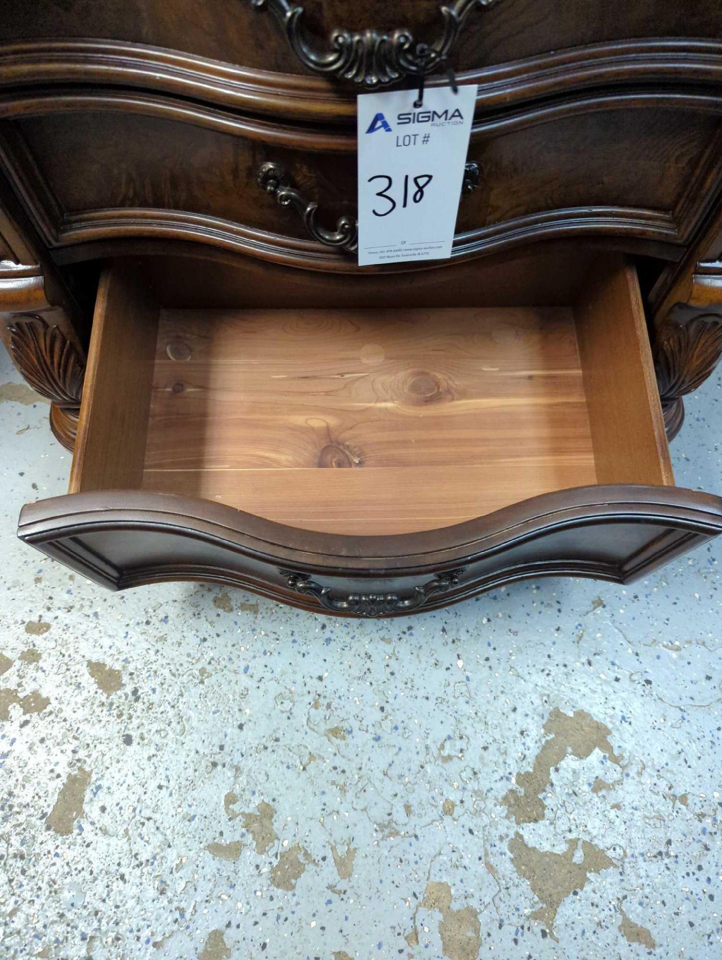 Pulaski Furniture Hardwood Bedside End Table - Image 3 of 8