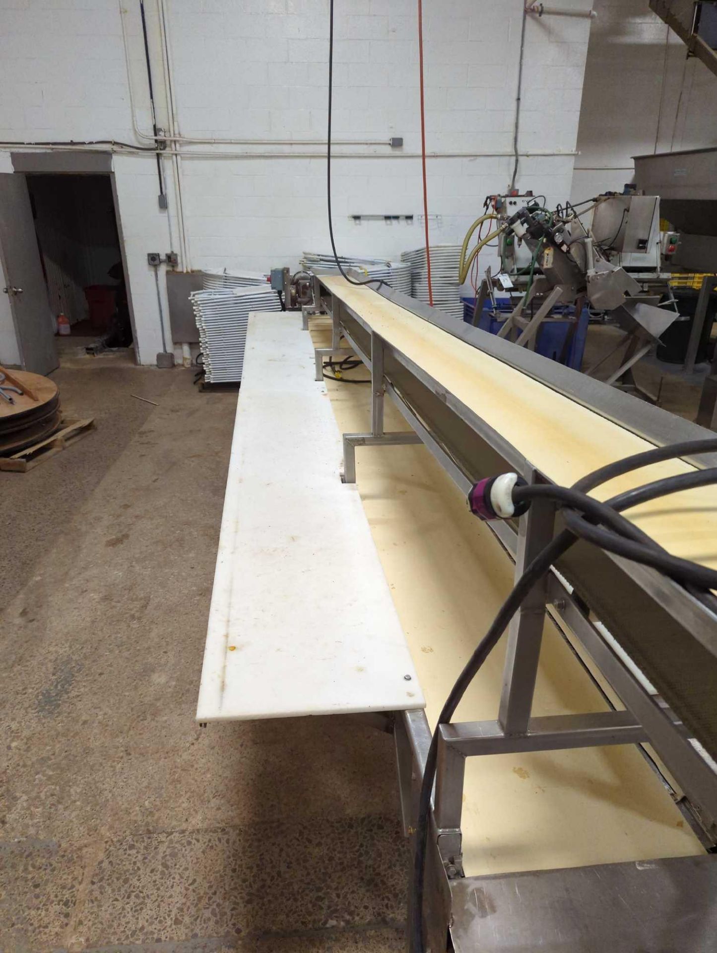Inspection Belt Conveyors With Cutting Boards - Image 5 of 12