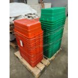 Plastic Stackable Nesting Totes