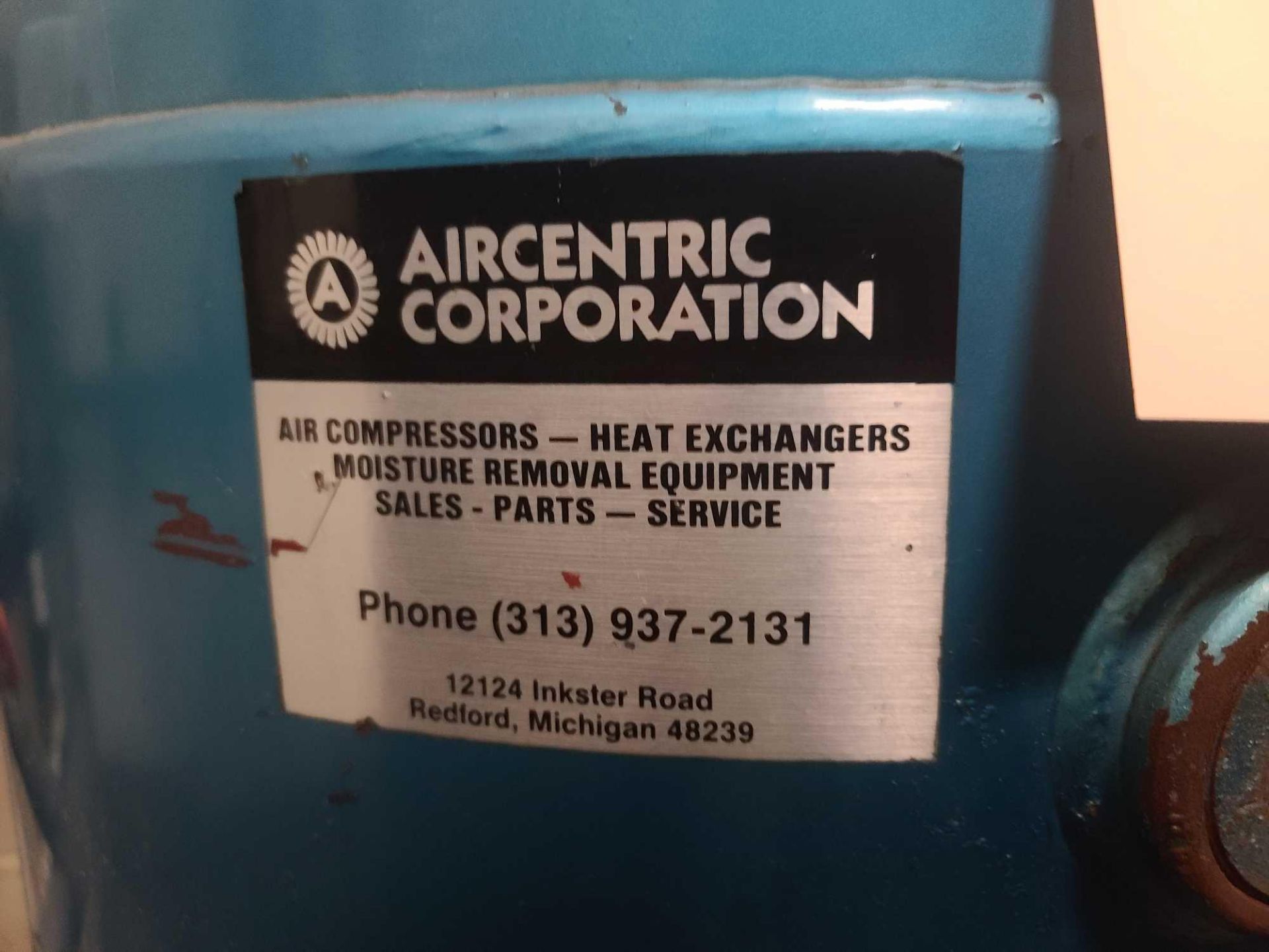 Aircentric Corporation 200 PSI Air Compressor - Image 7 of 10