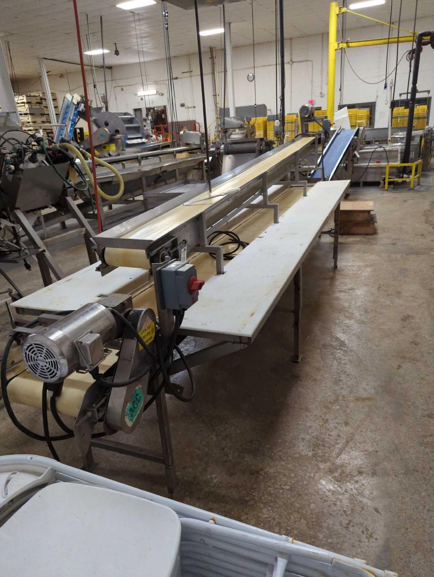 Inspection Belt Conveyors With Cutting Boards