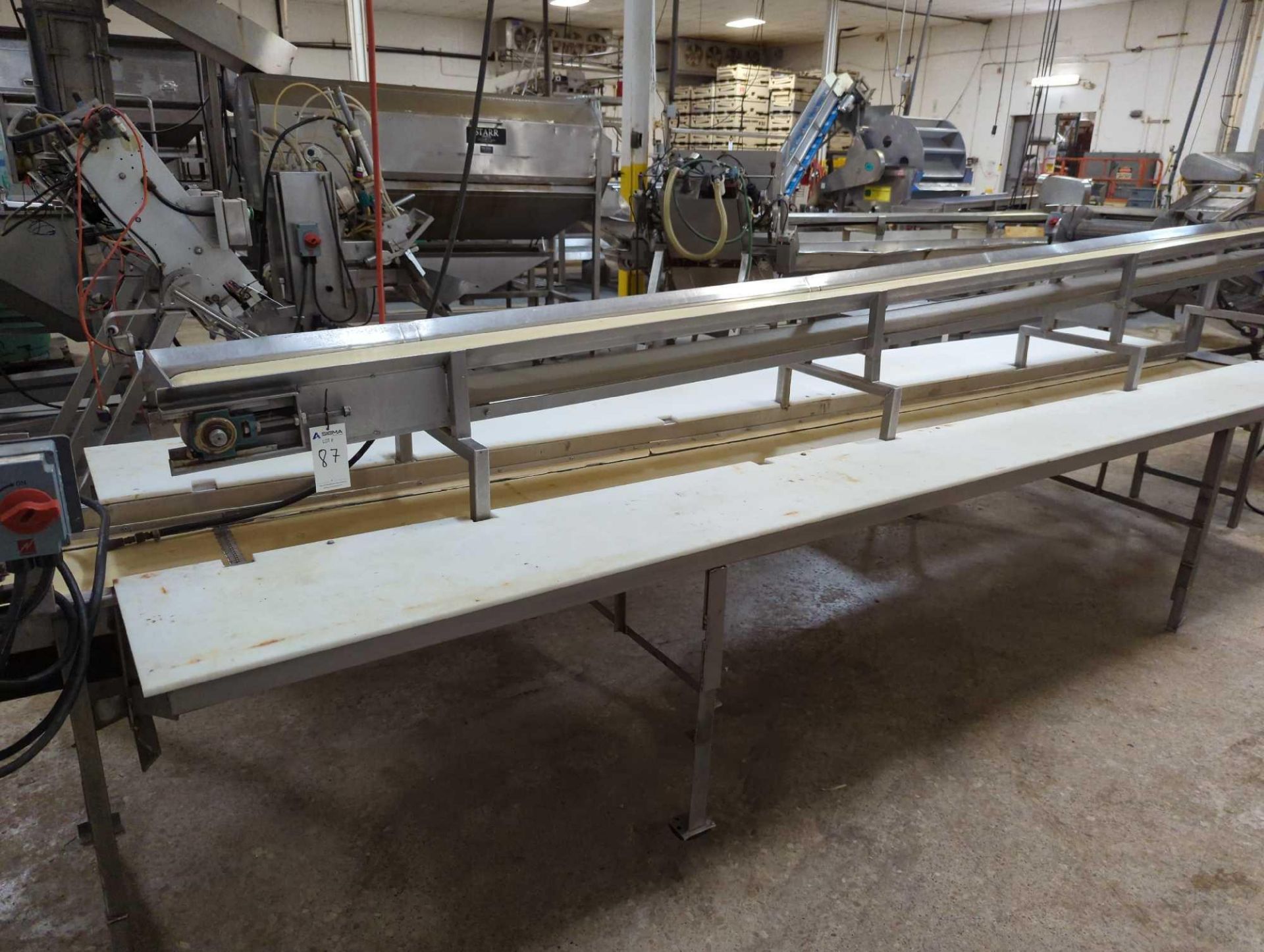 Inspection Belt Conveyors With Cutting Boards - Image 12 of 12