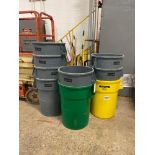 Lot of 10 Trash Cans