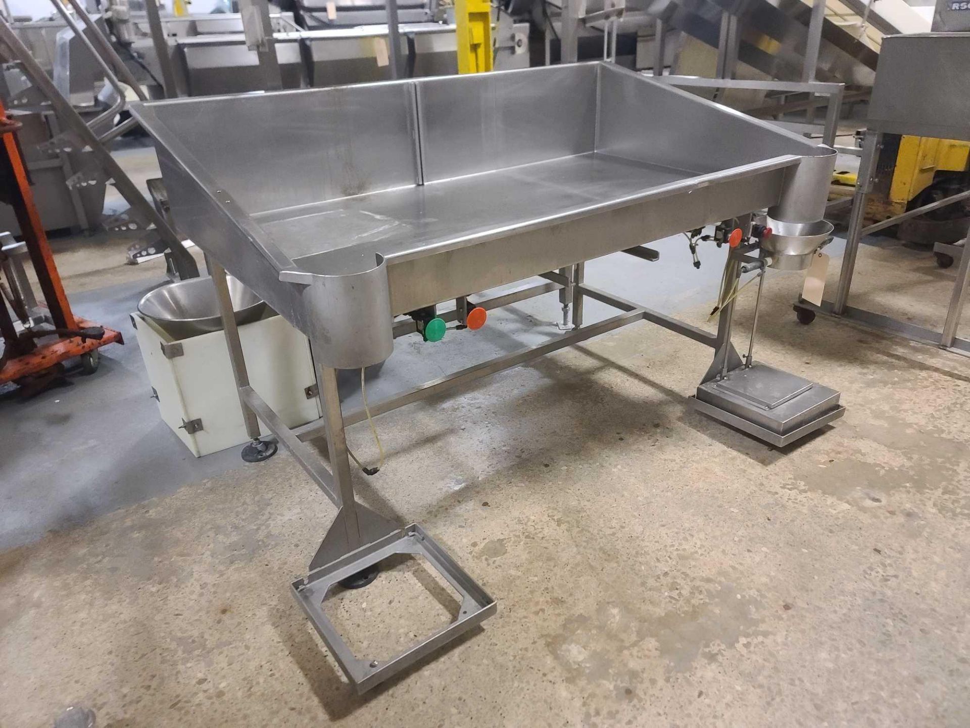 Stainless Steel Wash and Sorting Work Station - Image 2 of 8