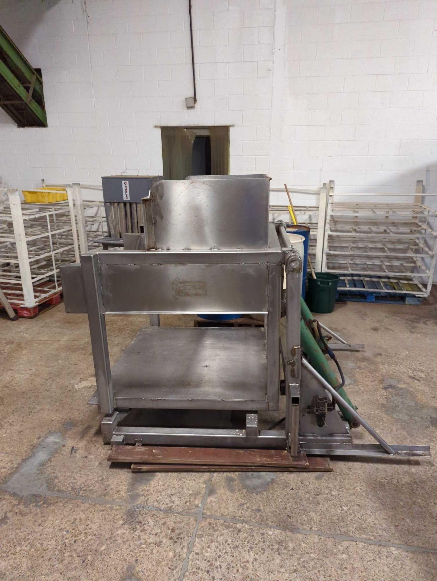 Stainless Steel Hydraulic Tote Flipper - Image 2 of 15