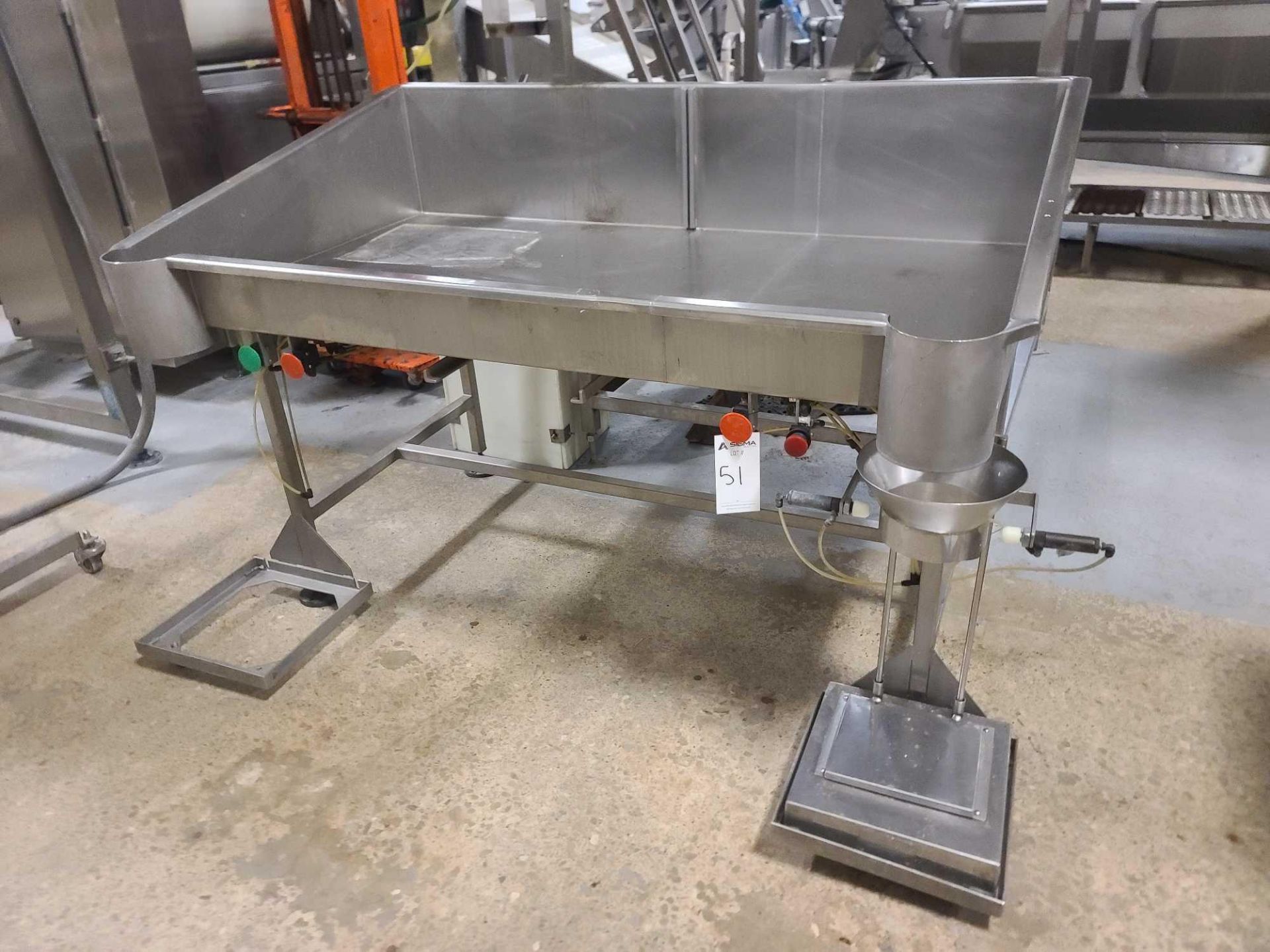 Stainless Steel Wash and Sorting Work Station - Image 6 of 8