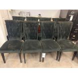 lot of 8 chairs