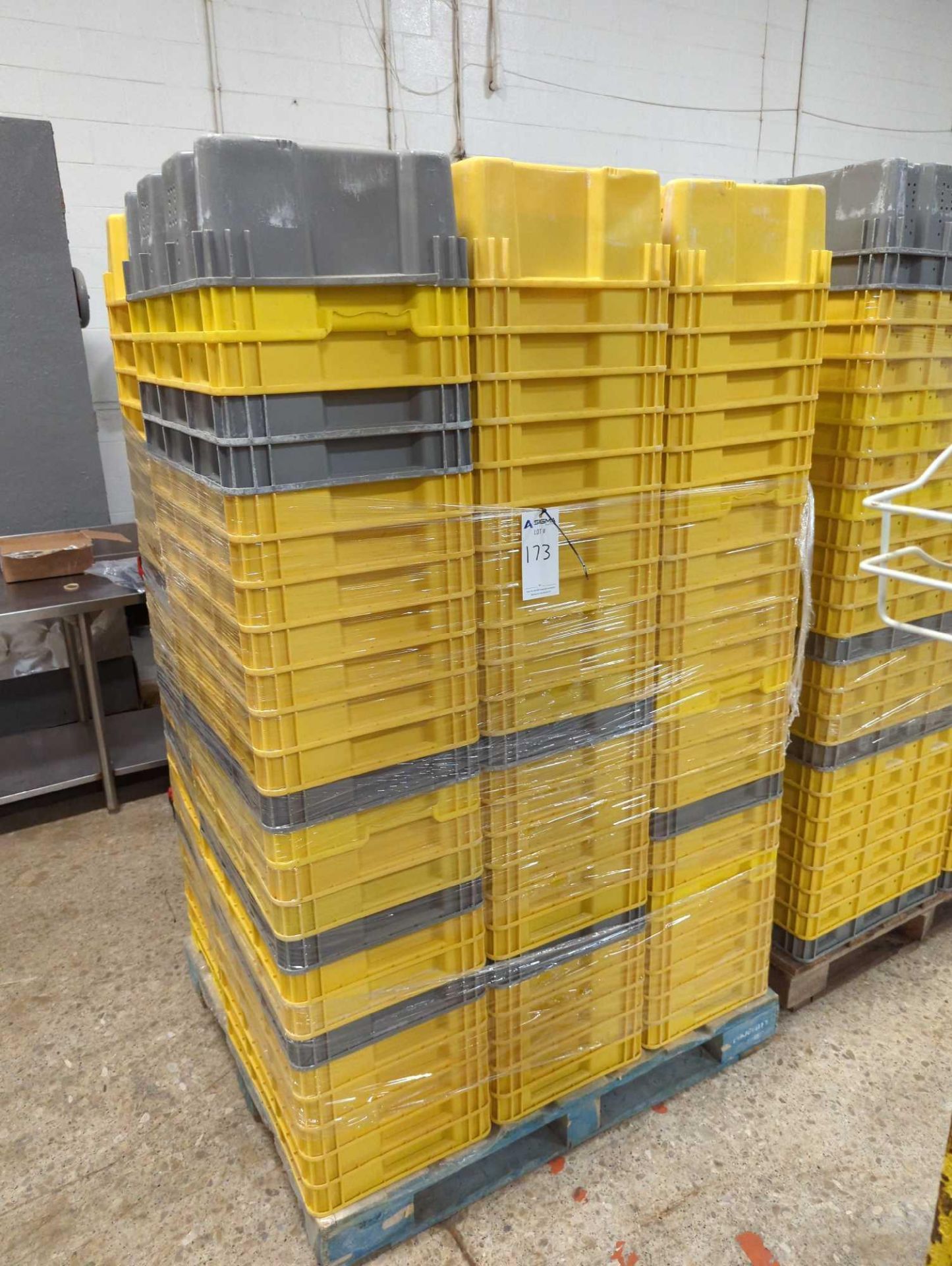 Lot of Produce Bins