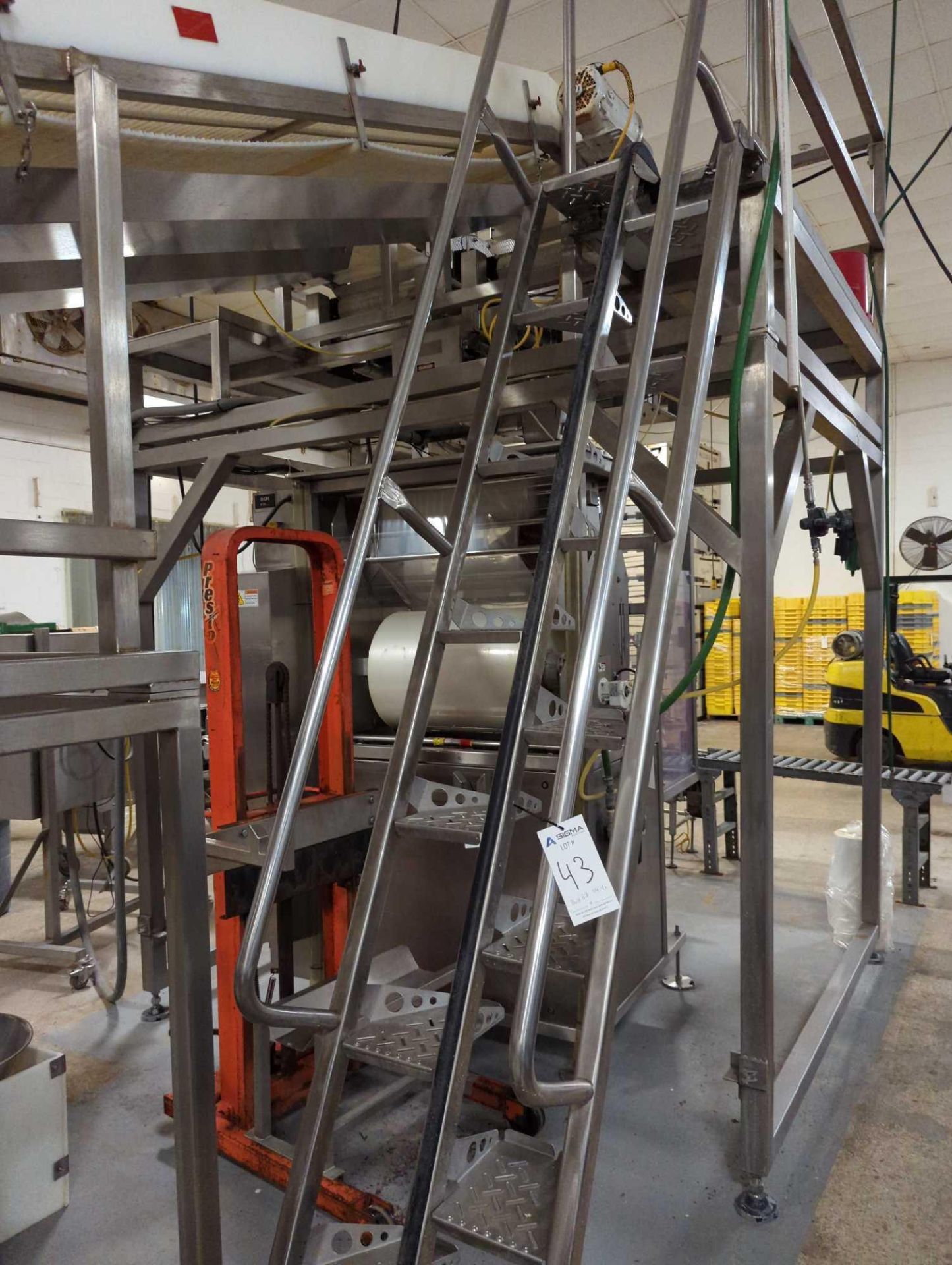 Bulk Bid for Lots 44 through 46 - Vertical Form Fill Seal, Scale, and Infeed Conveyor - Image 10 of 11