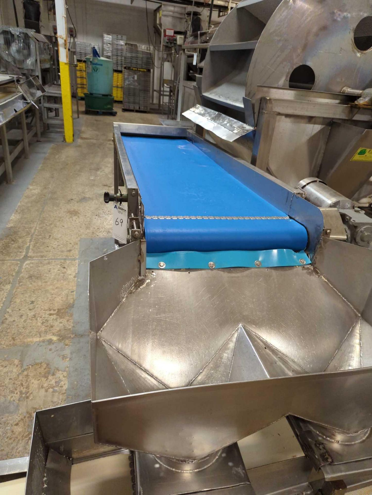 Sanitary Blue Belt Conveyor - Image 11 of 11