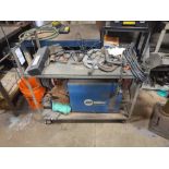 Welding Cart with Miller Syncrowave Welder