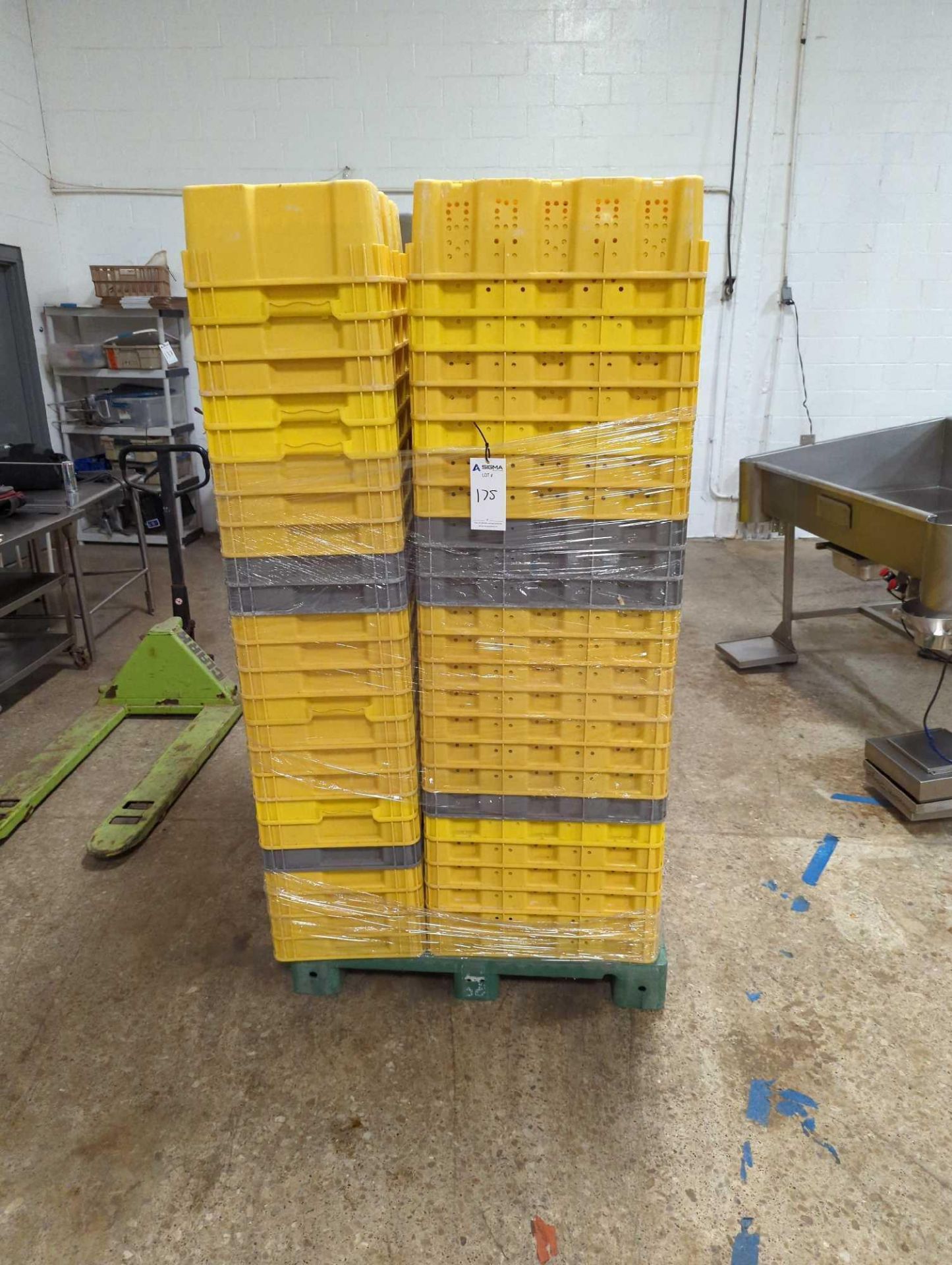 Lot of Produce Bins