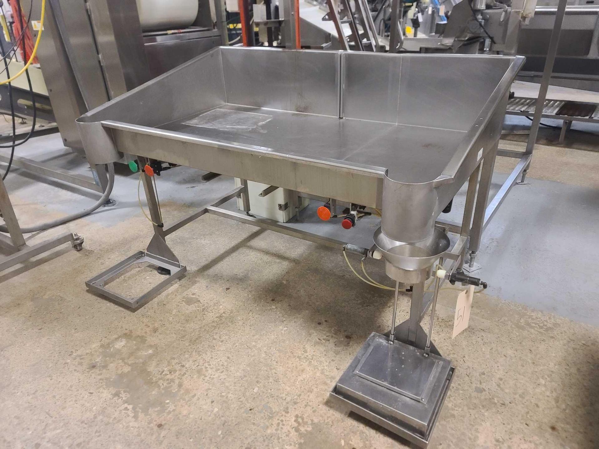 Stainless Steel Wash and Sorting Work Station