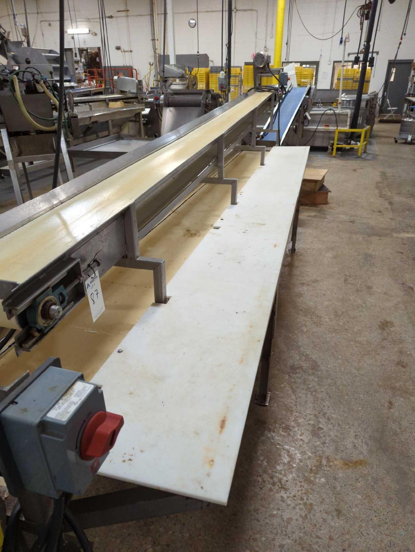 Inspection Belt Conveyors With Cutting Boards - Image 11 of 12