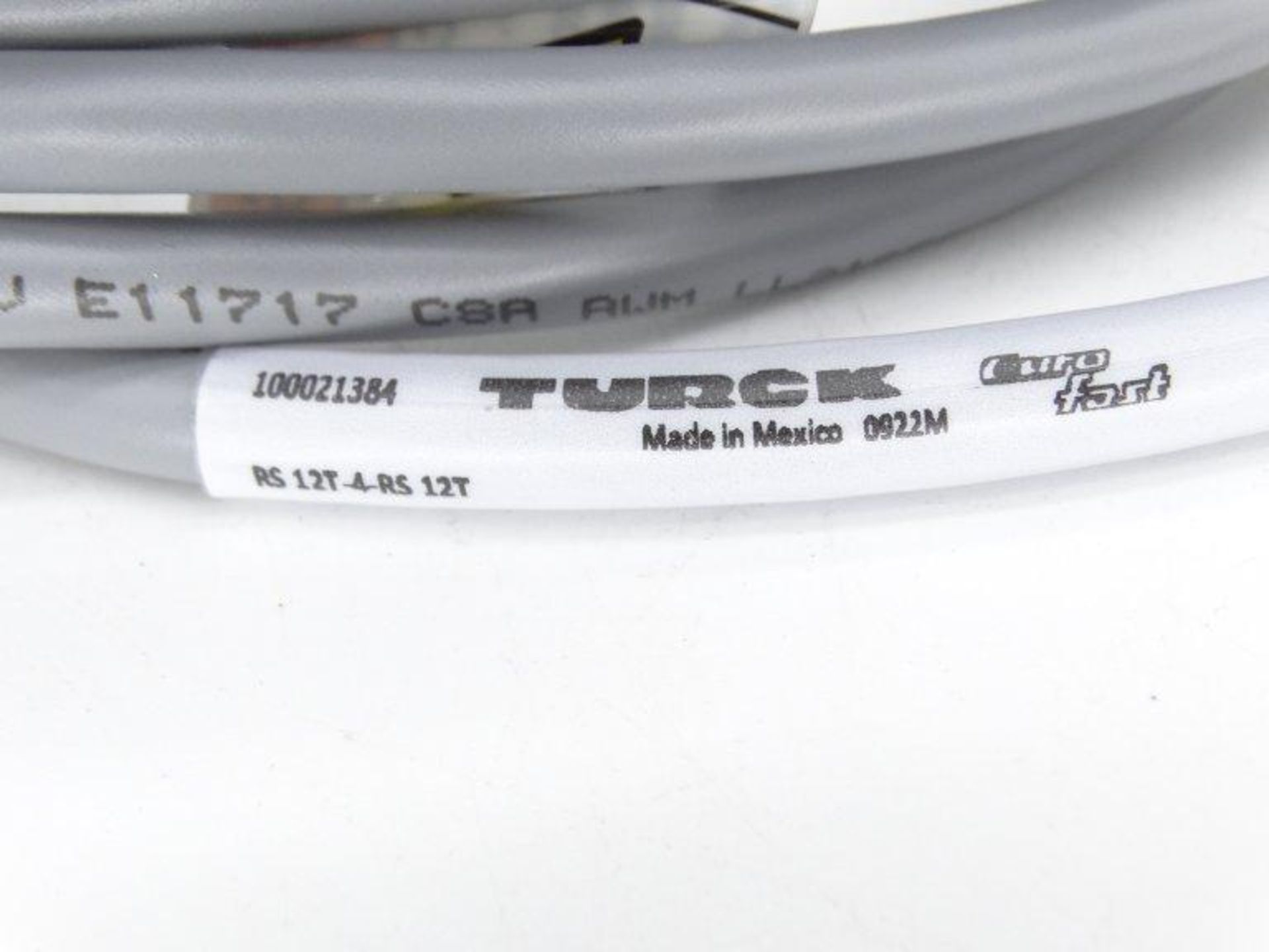 (10) TURCK RS 12T-4-RS 12T Cable - Image 3 of 3