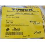 (10) TURCK RK 4.4T-2-RS 4.4T/S1587 Cable