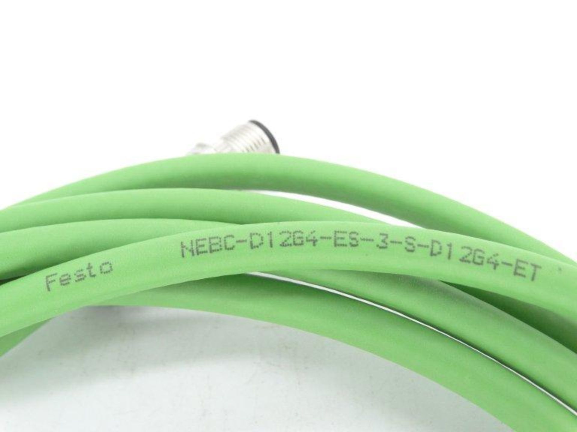 (10) FESTO NEBC-D12G4-ES-3-S-D12G4-ET Cable - Image 3 of 3