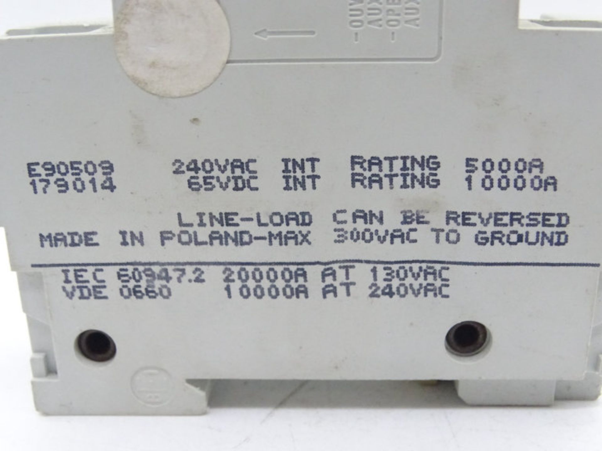 SCHNEIDER ELECTRIC MG27164 CIRCUIT BREAKER - Image 3 of 4