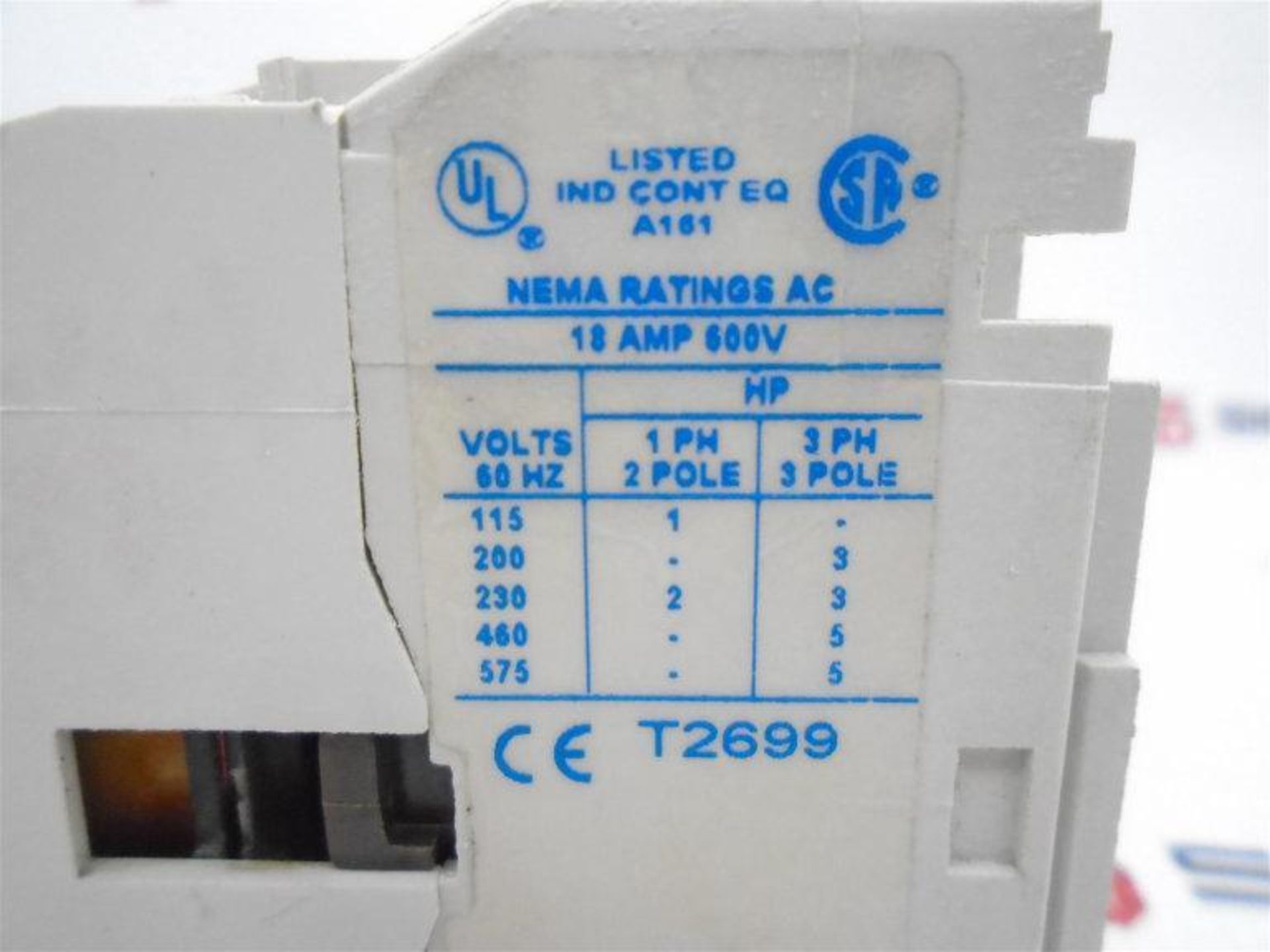 CUTLER-HAMMER AN16BN0 CONTACTOR - Image 4 of 5