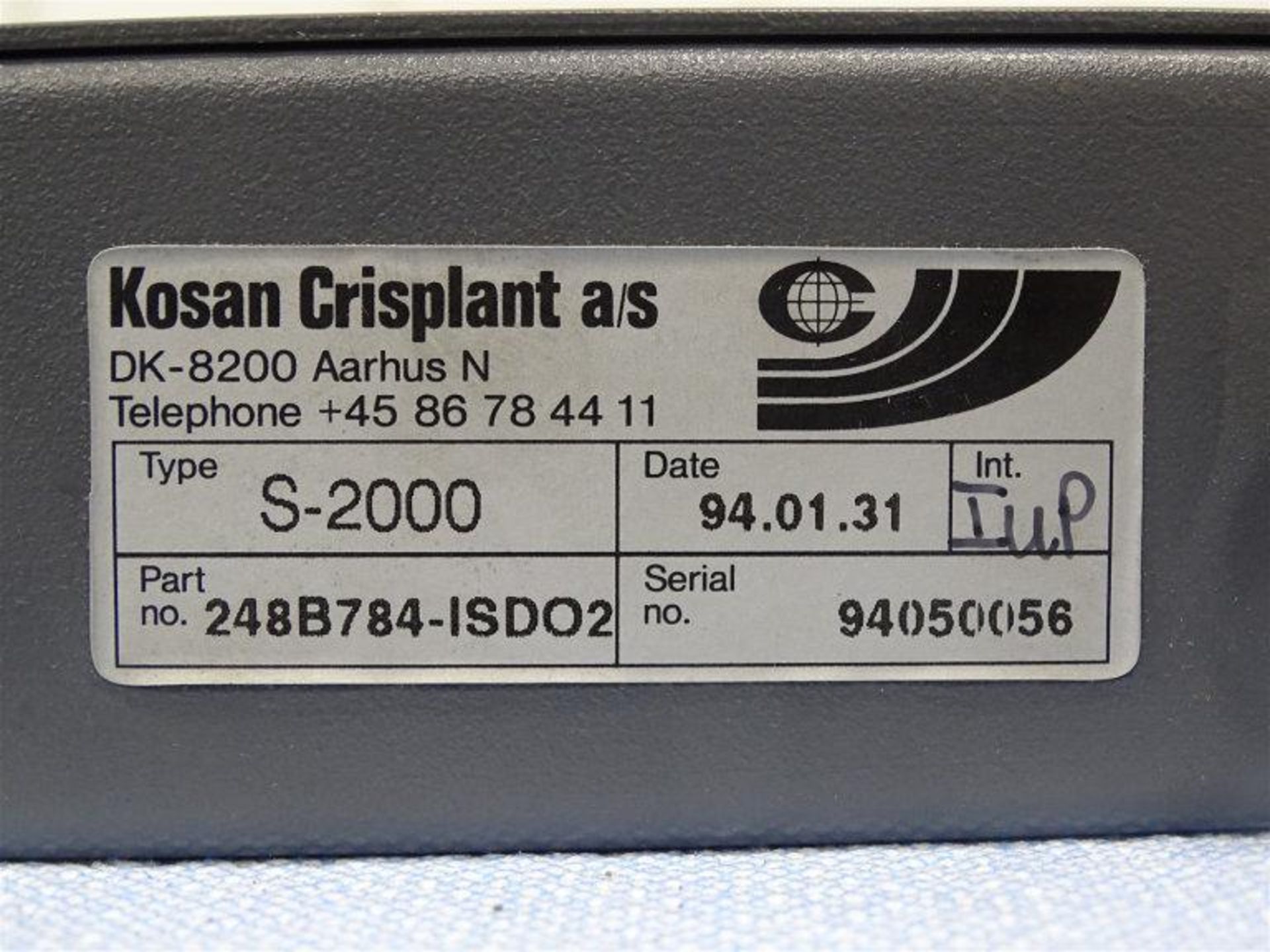 (1) Kosan Crisplant 248-B784-ISD02 PLC Module - Image 2 of 4