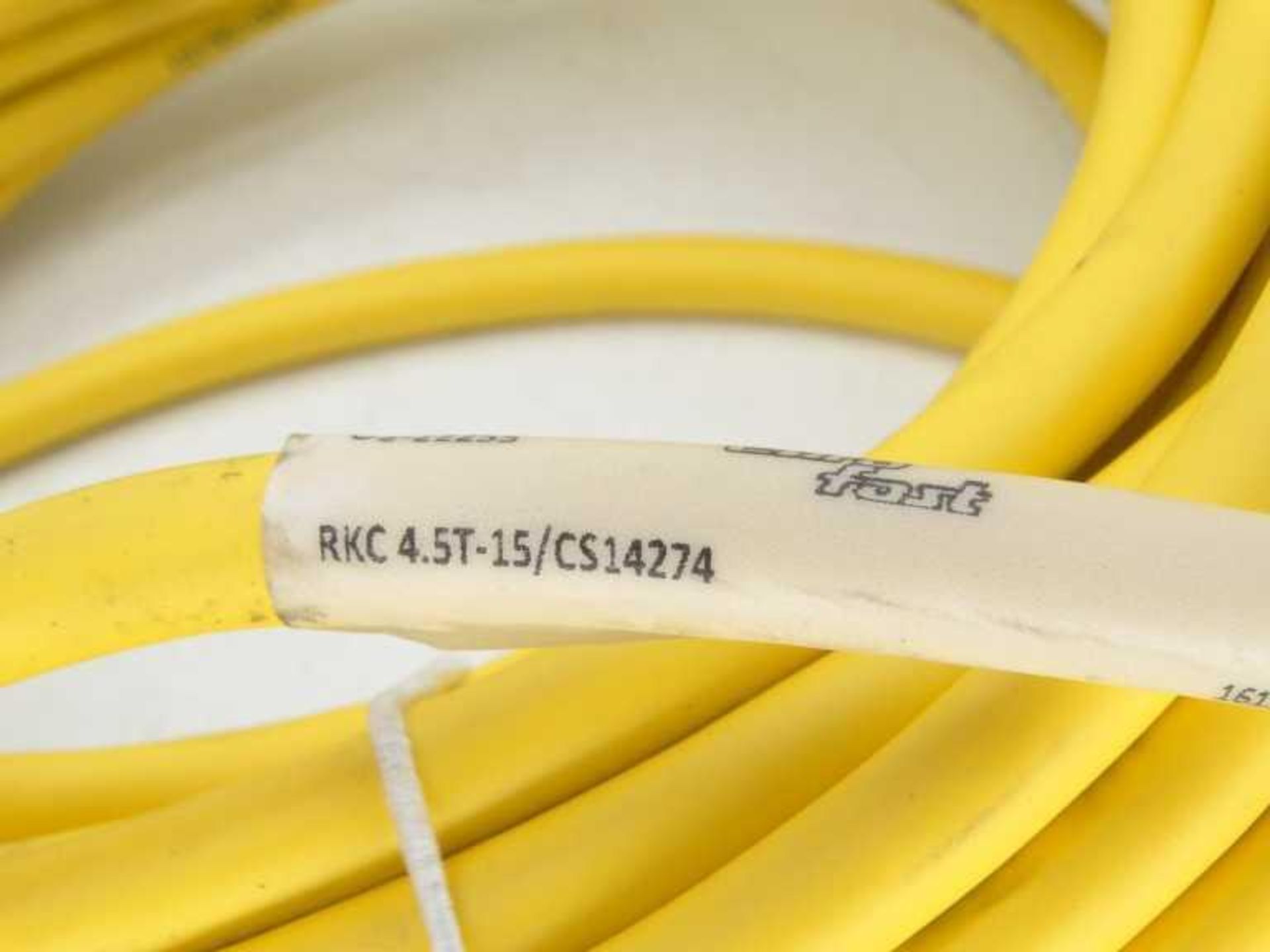 (5) TURCK RKC 4.5T-15/CS14274 Cable - Image 3 of 3