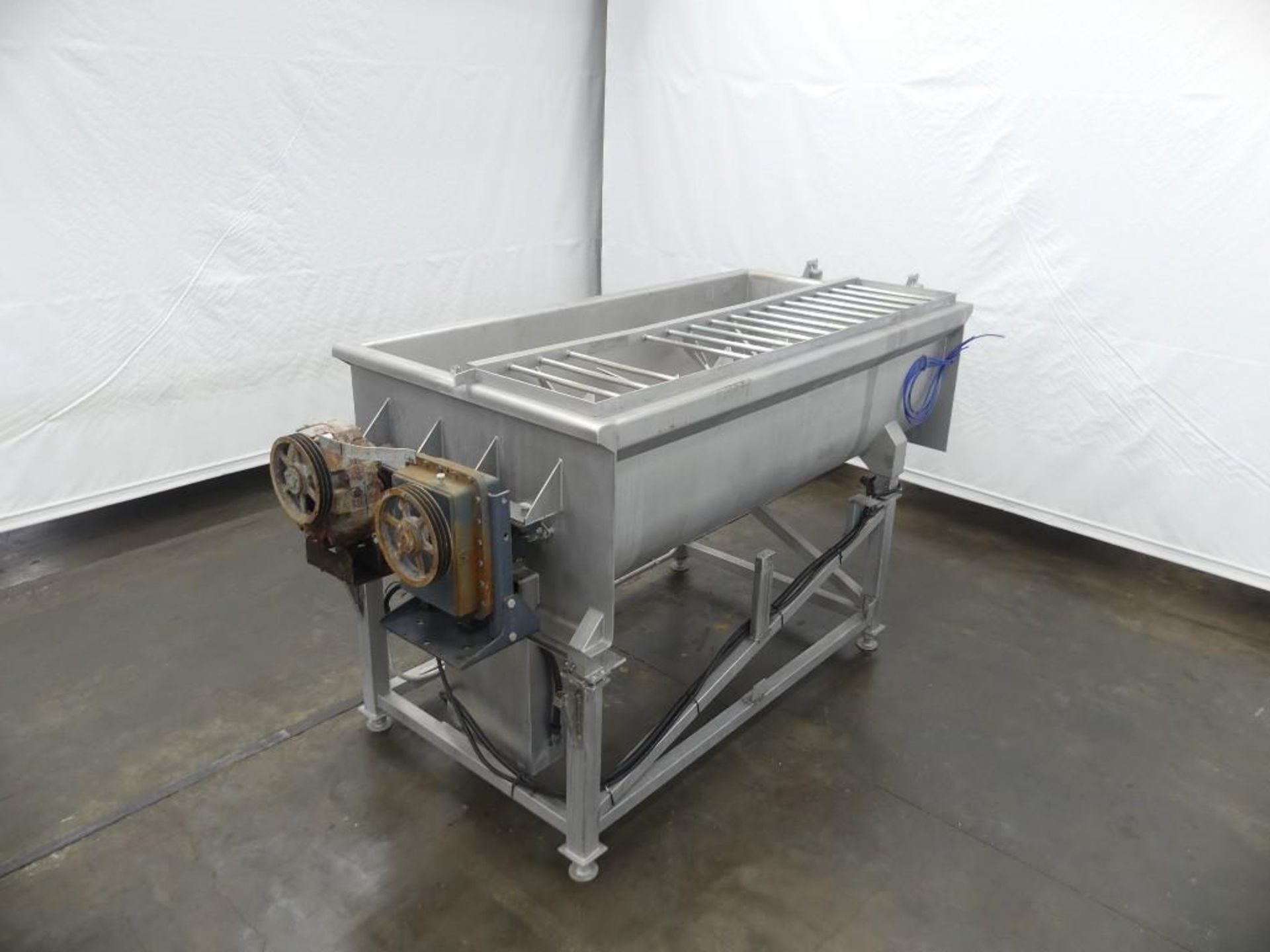 AMFEC 510 Dual Shaft Stainless Steel 6,000 Lbs Paddle Mixer - Image 4 of 19