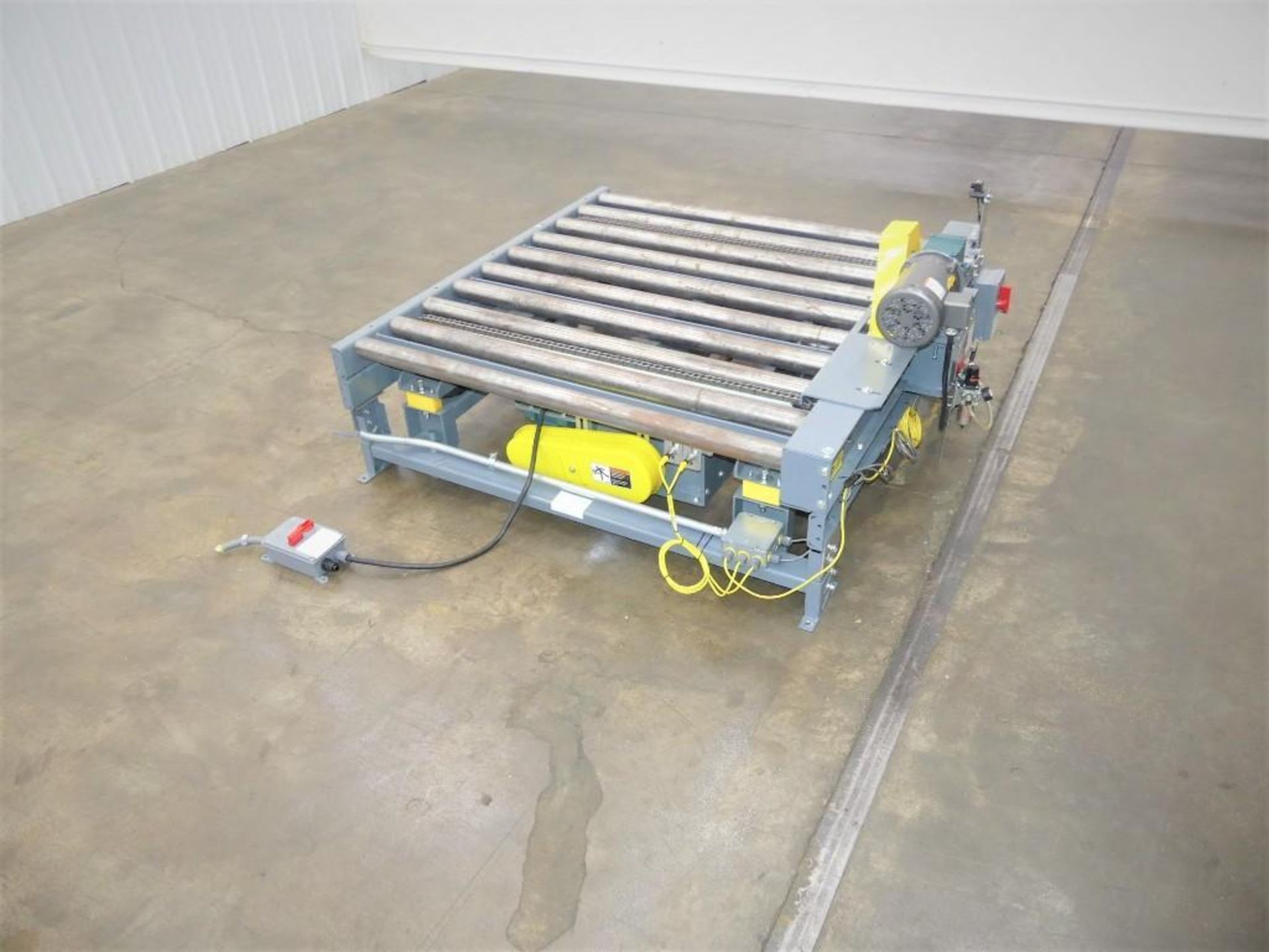 60"L x 63"W Chain Driven Roller Conveyor - Image 3 of 19