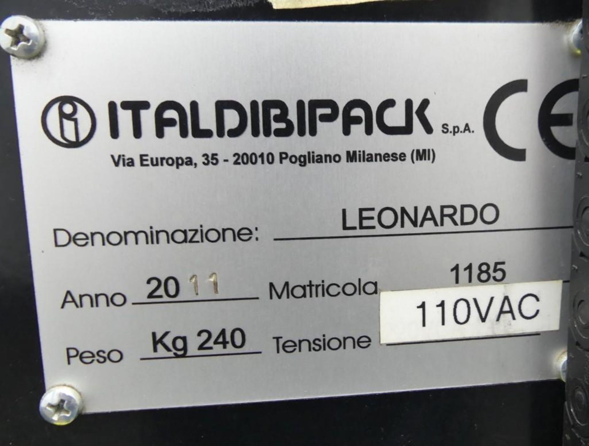 Italdibipack Leonardo Mobile Stretch Wrapper - Image 16 of 18