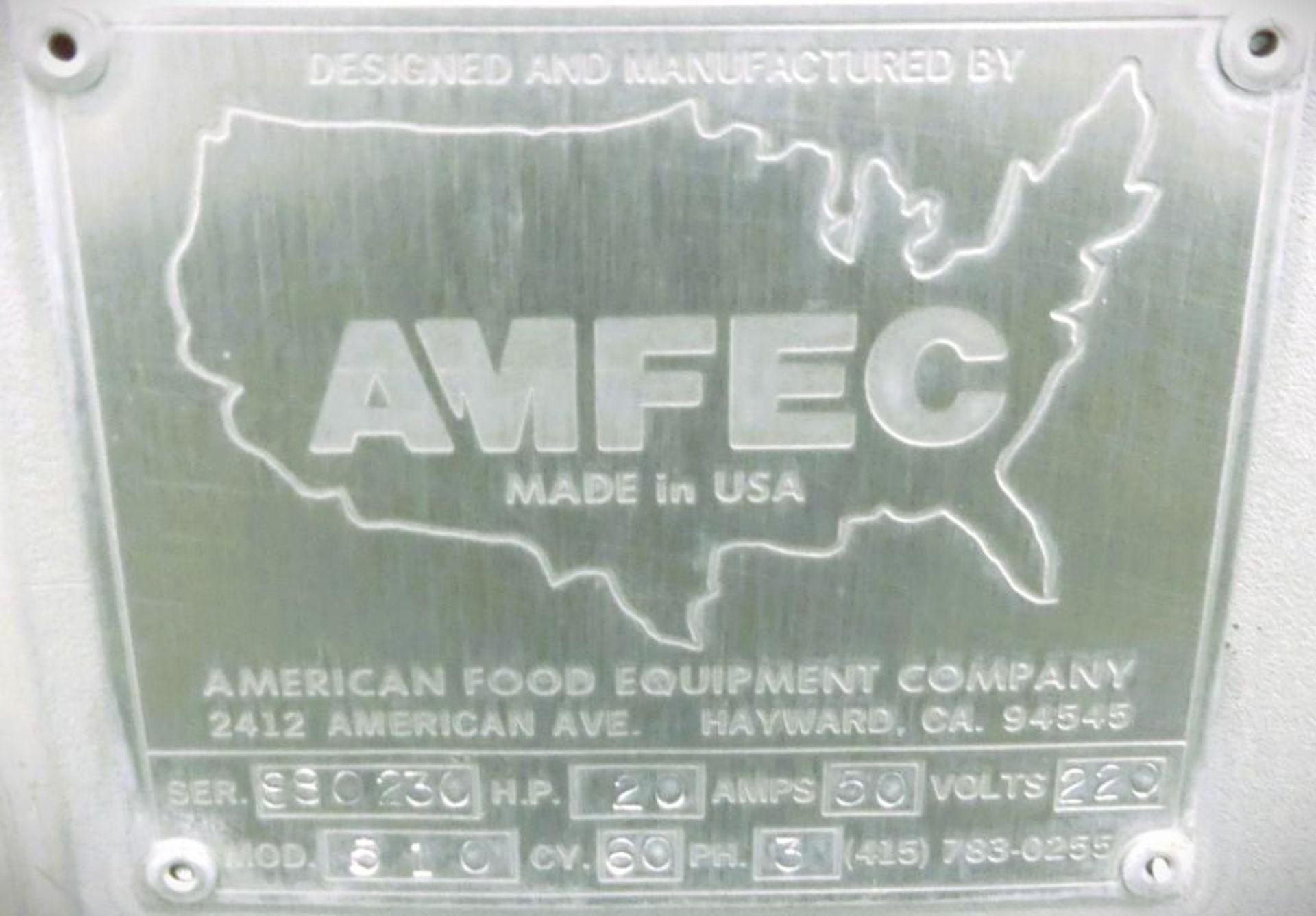 AMFEC 510 Dual Shaft Stainless Steel 6,000 Lbs Paddle Mixer - Image 19 of 19