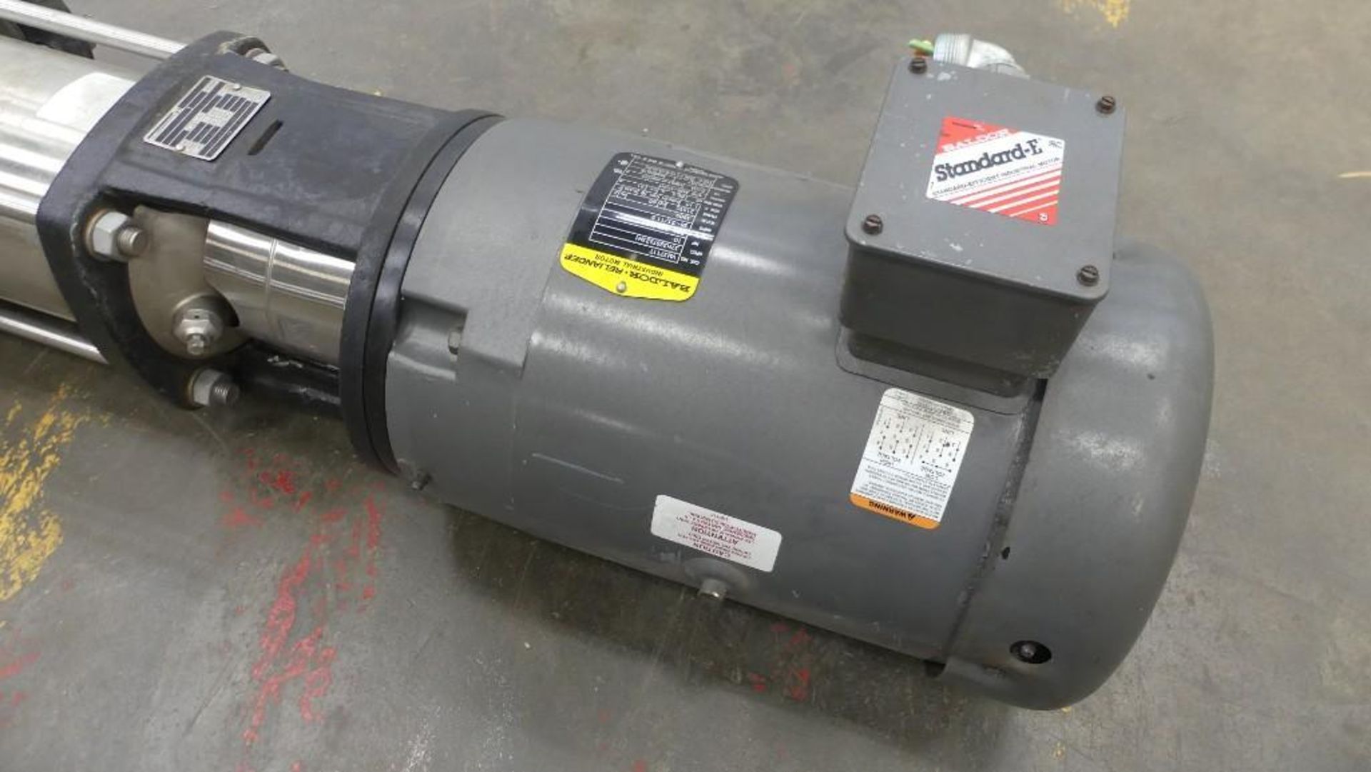 Grundfos CRN15 Centrifugal Pump w 10 hp motor - Image 11 of 12