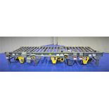 152"L x 65"W Chain Driven Roller Conveyor